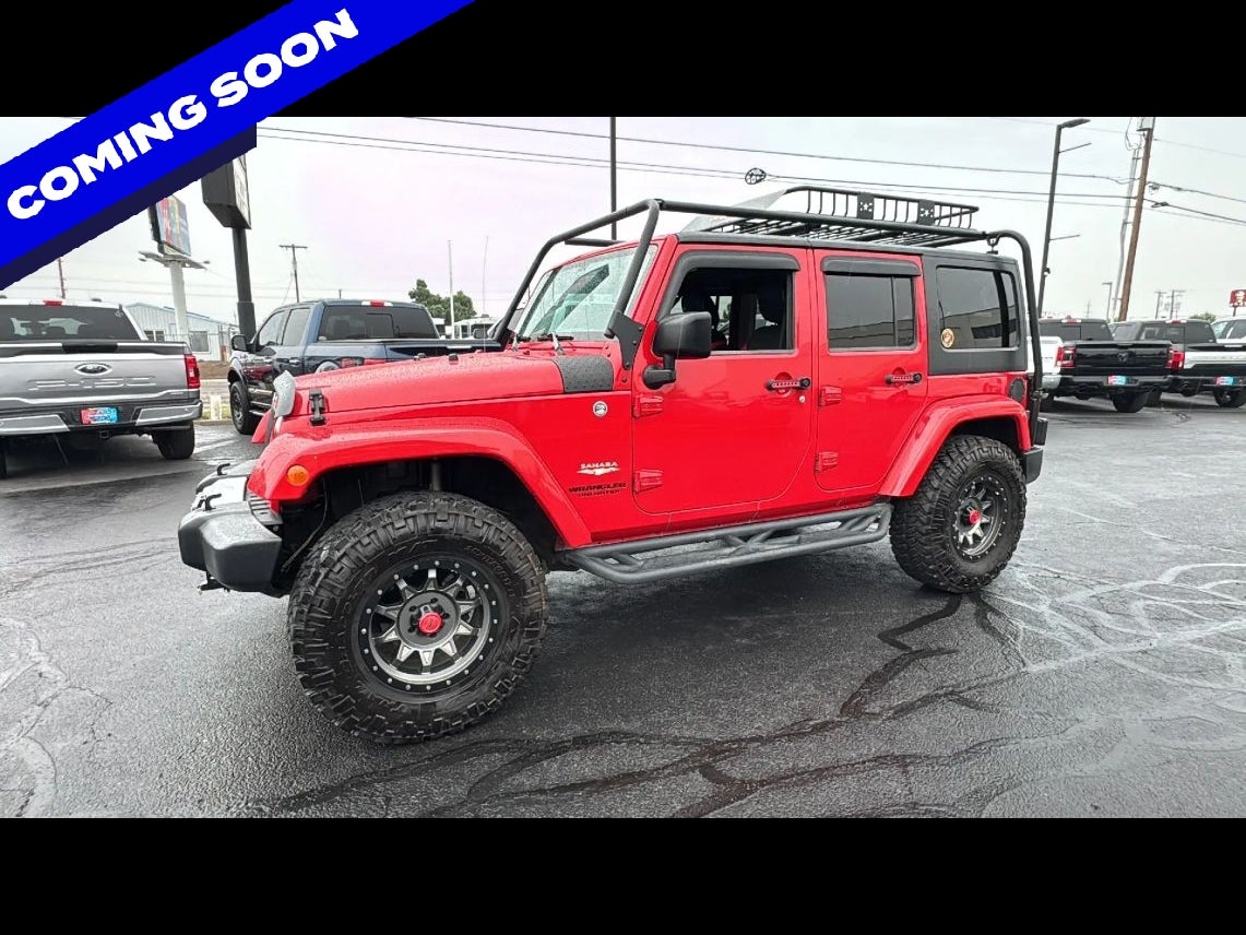 2014 Jeep Wrangler Unlimited Sahara Sport Utility 4D
