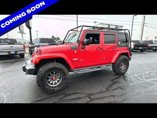 2014 Jeep Wrangler Unlimited Sahara Sport Utility 4D