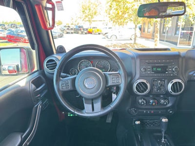 2014 Jeep Wrangler Unlimited Sahara Sport Utility 4D