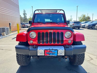 2014 Jeep Wrangler Unlimited Sahara Sport Utility 4D