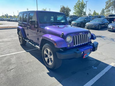 2018 Jeep Wrangler Unlimited Sahara (JK) Sport Utility 4D