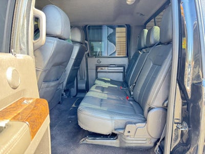 2015 Ford F250 Super Duty Crew Cab Platinum Pickup 4D 6 3/4 ft