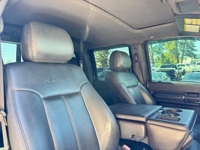 2015 Ford F250 Super Duty Crew Cab Platinum Pickup 4D 6 3/4 ft