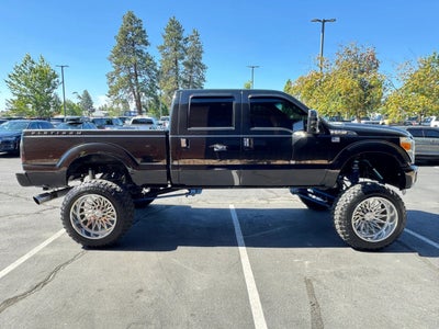 2015 Ford F250 Super Duty Crew Cab Platinum Pickup 4D 6 3/4 ft
