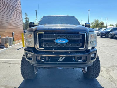 2015 Ford F250 Super Duty Crew Cab Platinum Pickup 4D 6 3/4 ft