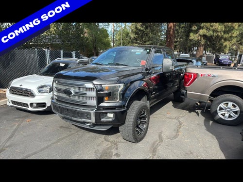 2016 Ford F150 SuperCrew Cab Platinum Pickup 4D 5 1/2 ft