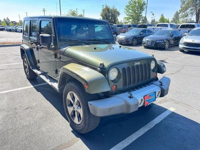 2009 Jeep Wrangler Unlimited Sahara Sport Utility 4D