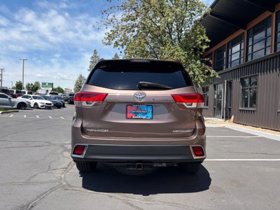 2018 Toyota Highlander Limited Sport Utility 4D