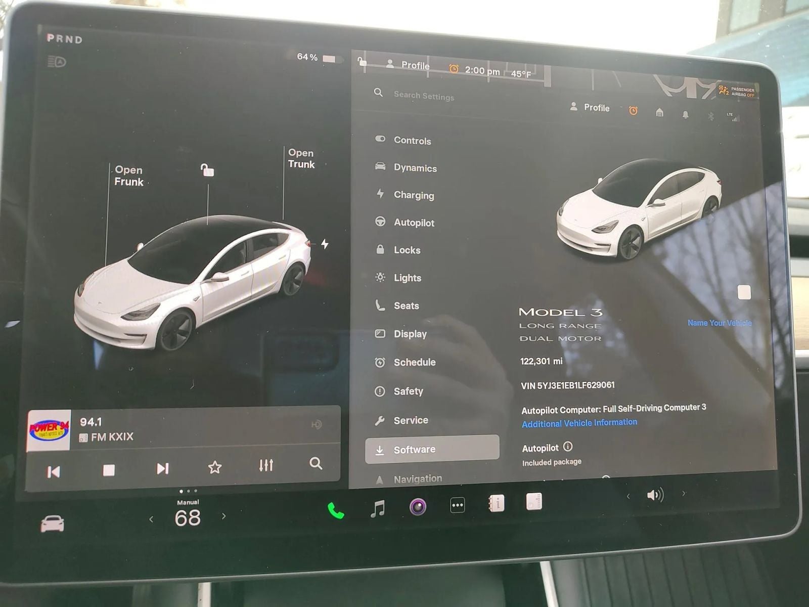 2020 Tesla Model 3 Long Range