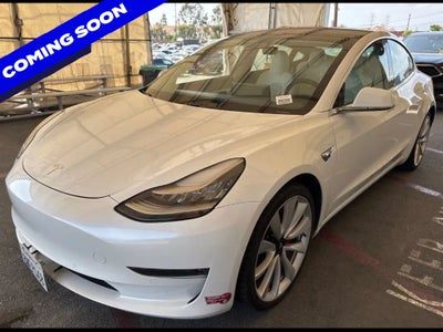 2018 Tesla Model 3 Long Range Sedan 4D