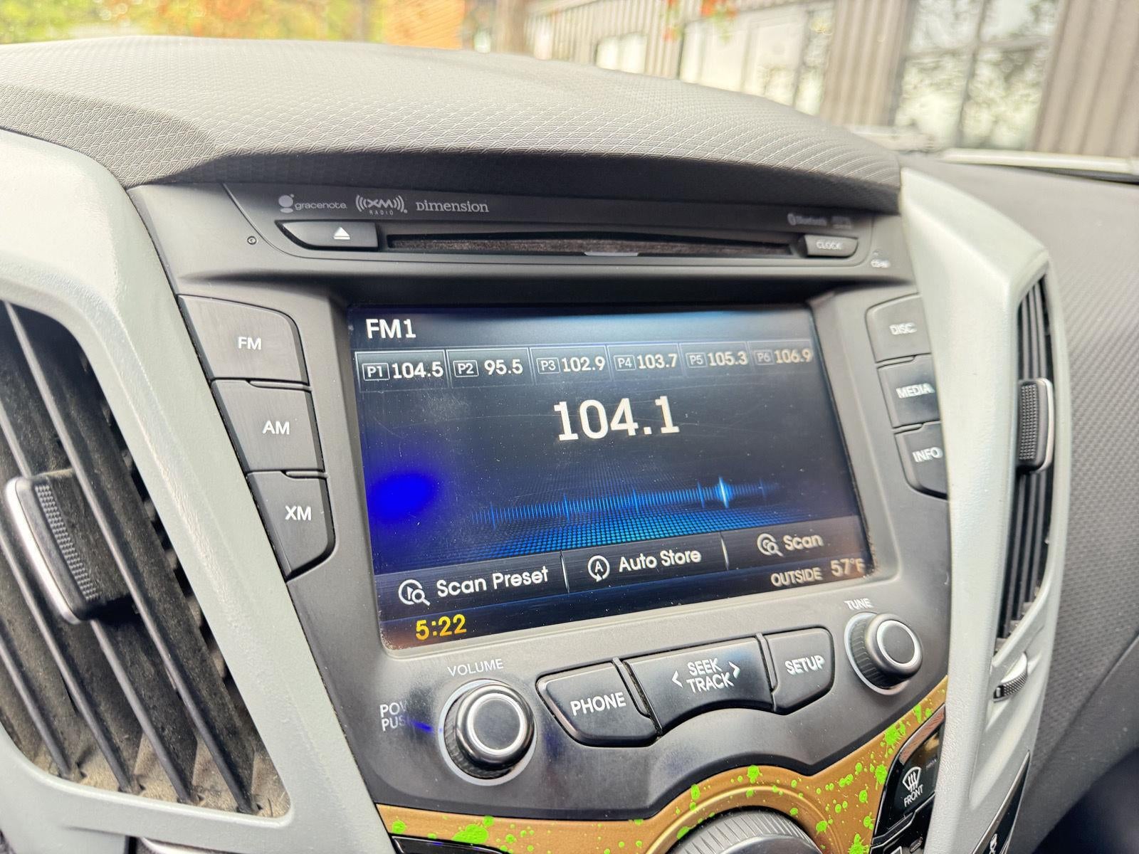 2013 Hyundai Veloster Turbo w/Black Int