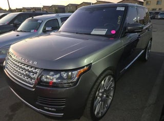 2017 Land Rover Range Rover 3.0L V6 Supercharged HSE