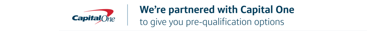Get Pre-qualified with capital one