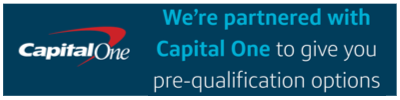 Get Pre-qualified with capital one
